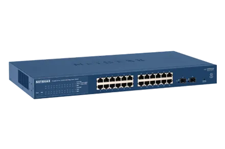 Netgear GS724T-400EUS | Switch | PROSAFE 24-PORT GIGABIT SMART MANAGED