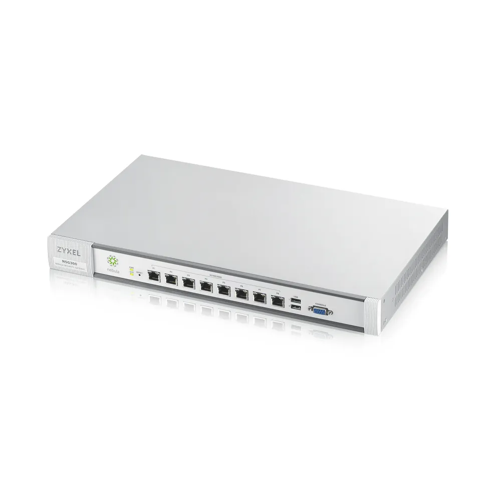 Zyxel NSG200 | Cloud gateway | Nebula Cloud, 5x RJ45 1000Mb/s, 2x RJ45 1000Mb/s WAN, gestionado