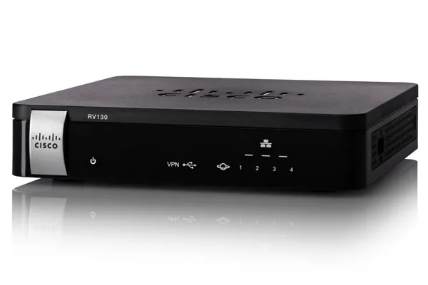 Cisco RV130 | Router | 4x RJ45 1000Mb / s, 1x WAN, 1x USB - Partner oficial de