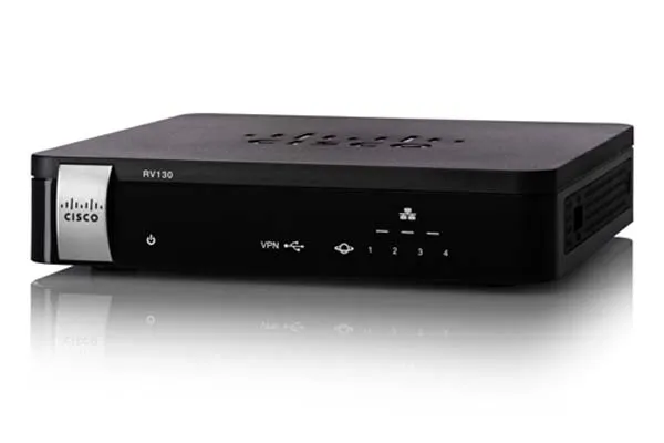 Cisco RV130 | Router | 4x RJ45 1000Mb/s, 1x WAN, 1x USB, VPN, Web Filter - Partner oficial de