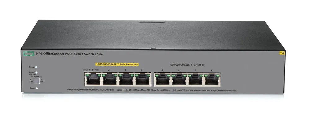 Office Connect 1920S 8G PoE | Switch | 8x RJ45 1000Mb/s, PPoE+ 65W