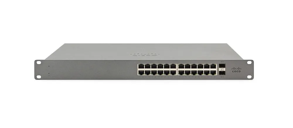 Cisco Meraki Go GS110-24P-HW-EU | Switch | 24x 1000Mb/s, 2x SFP Uplink, 24x PoE, 195W, Managed, Rack