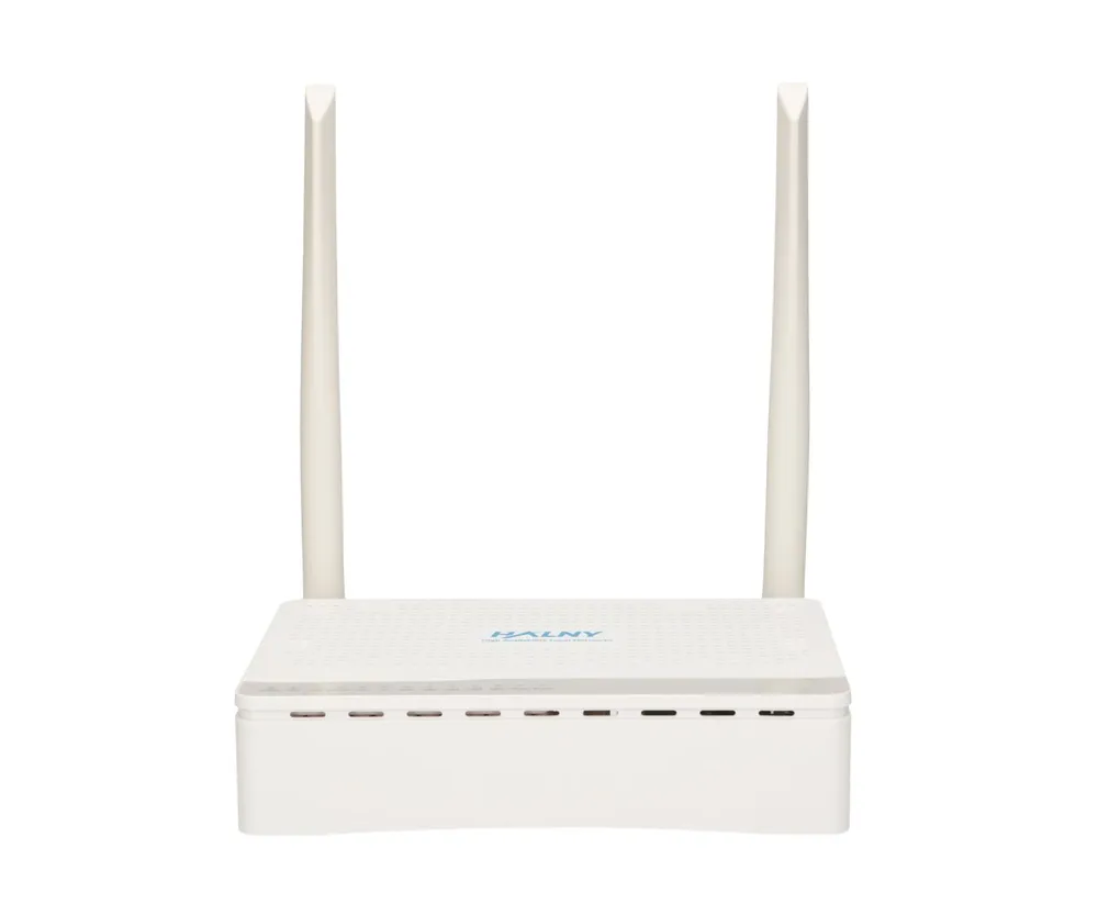 HALNy HL-4GMV | ONT | GPON ONT B+ SC/APC, AC Dual Band 2x2 MIMO, 4x RJ45 1000Mb/s, 2x RJ11