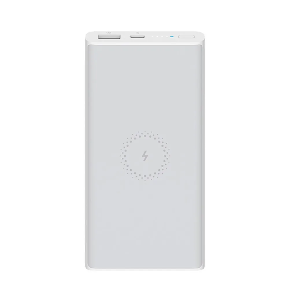 Xiaomi Mi Wireless Essential Power Bank White | Powerbank | 10000 mAh, Blanco, Carga inalámbrica