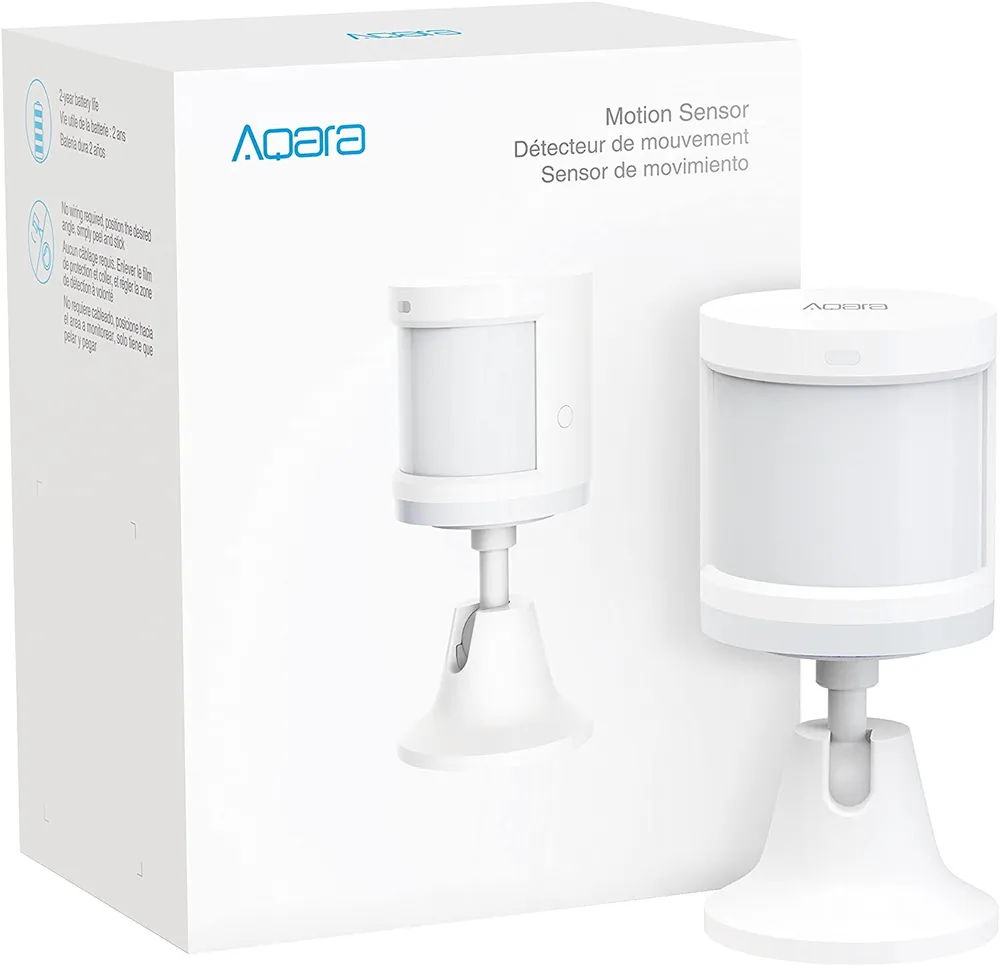 Xiaomi Aqara Motion Sensor | Sensor de luz y movimiento | Blanco, RTCGQ11LM