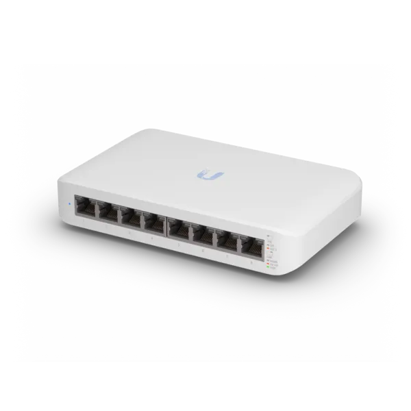 Ubiquiti USW-LITE-8-POE | Switch | UniFi Gen2, 8x RJ45 1000Mb/s, 4x PoE+, 52W