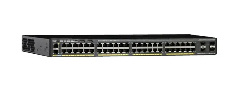 Cisco Catalyst 2960X | Switch | 48x RJ45 1000Mb/s, 4x SFP