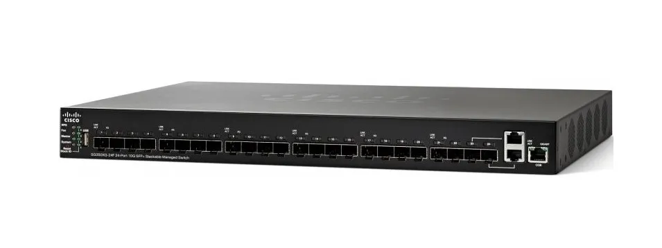 Cisco SG350XG-24F | Switch | 22x SFP+, 2x 10G Combo(RJ45/SFP+), Apilable