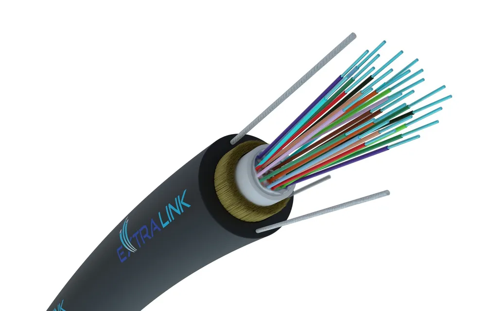 Fiberhome 24F | Fibra óptica cable | 1,5kN, 24J, G652D, 5,9mm, aerial