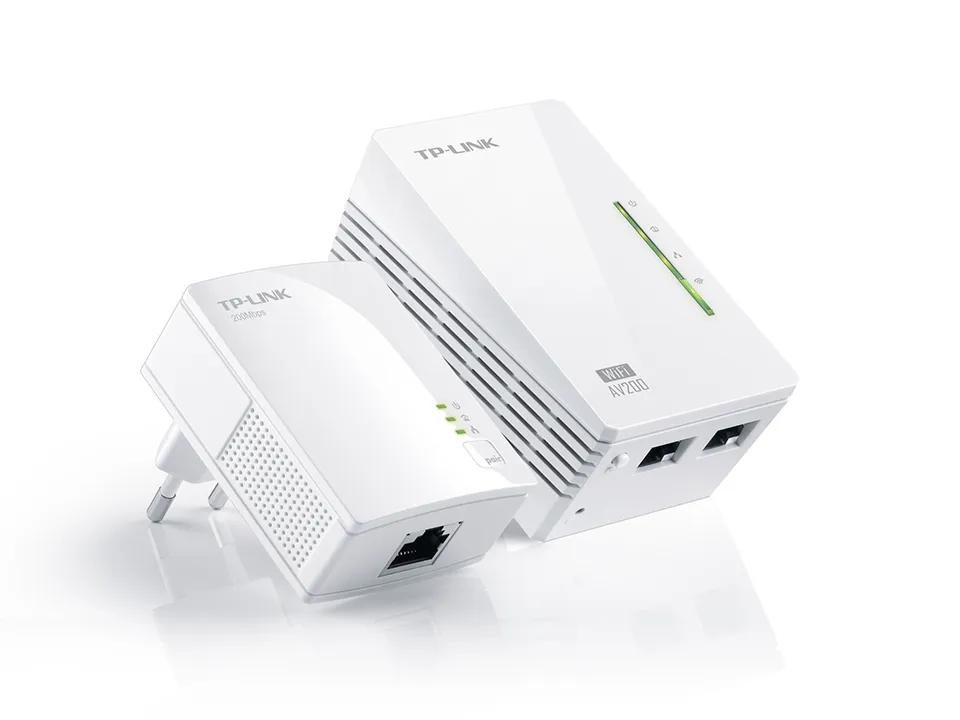 TP-Link TL-WPA2220 KIT | Power Line | N300, 2,4GHz, AV200, 2x RJ45 100Mb/s, Dwa adaptery