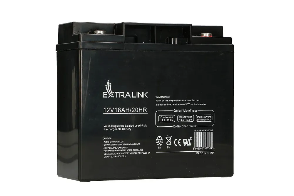 Extralink AGM 12V 18Ah | Baterie | bezúdržbová