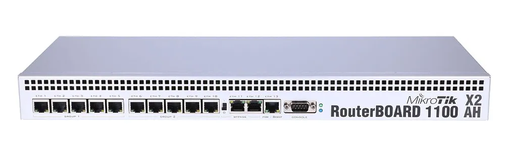 MikroTik RB1100AHx2 | Router | 13x RJ45 1000Mb/s, 1x microSD
