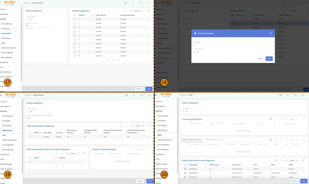 Aruba Instantaneamente na comutação_3