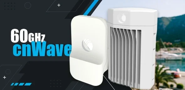 cnWave V5000 e V1000 - um novo visual a 60GHz