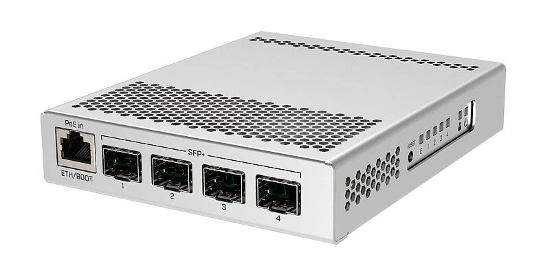 Mikrotik CRS305-1G-4S IN visão geral do interruptor