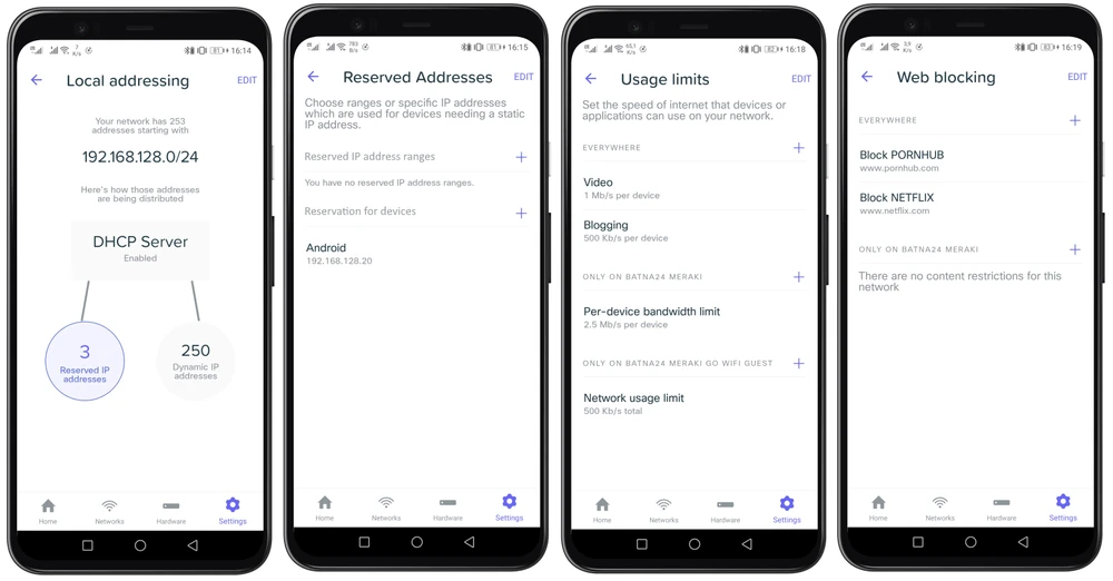 Configuração Meraki Go