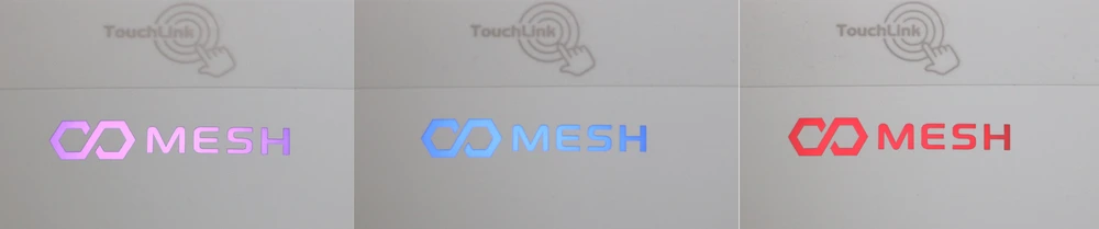 MESH ícone cor indicando o estado do dispositivo