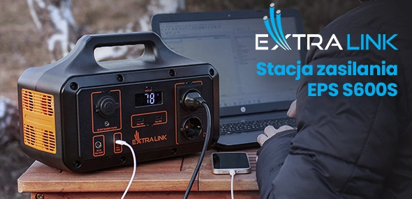 Stacja zasilania dla kempingu albo przy braku zasilania w domu