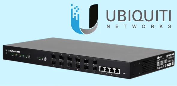 Ubiquiti Edge Switch 12 Fiber - interruptor de fibra óptica