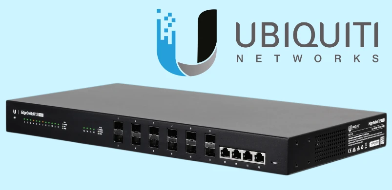 Ubiquiti Edge Switch 12 Fiber - interruptor de fibra óptica