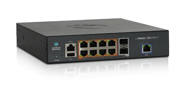 Visão geral do Cambium cnMatrix EX2010-P Switch