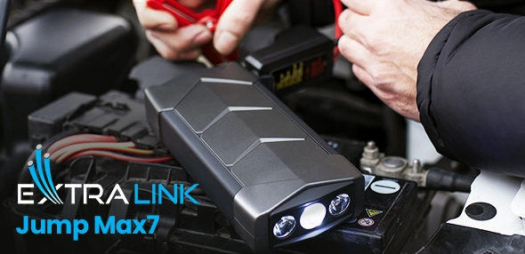 Powerbank do odpalania samochodu Extralink Jump MAX7 z wieloma dodatkowymi funkcjami