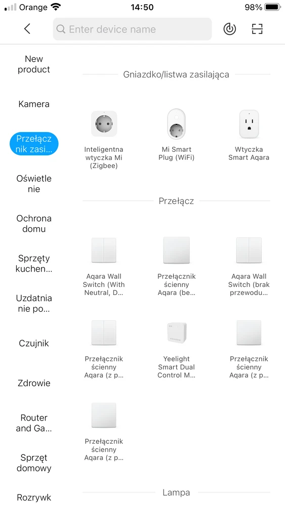 Konfiguracja krok 1 Konfiguracja krok 1