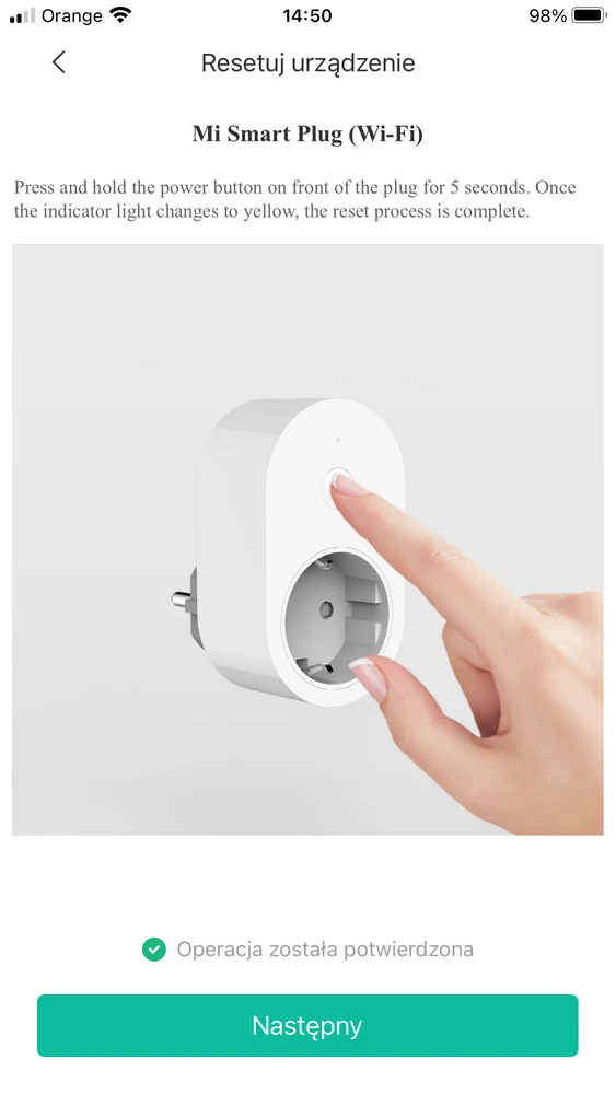 Konfiguracja krok 3 Konfiguracja krok 3