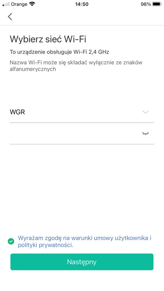 Konfiguracja krok 4 Konfiguracja krok 4