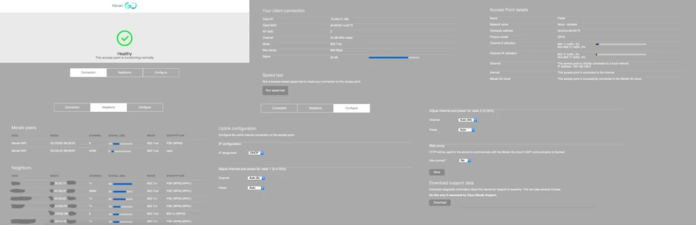 Cisco Meraki Go - Configuração WWW