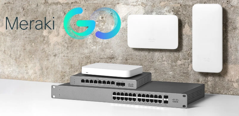 Networking para pequenos escritórios com Cisco Meraki Go!