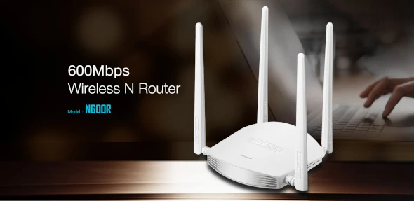 Totolink N600R Teste de Desempenho