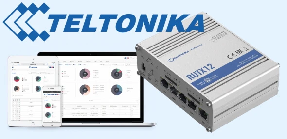 Roteador industrial Teltonika RUTX12 - teste de desempenho