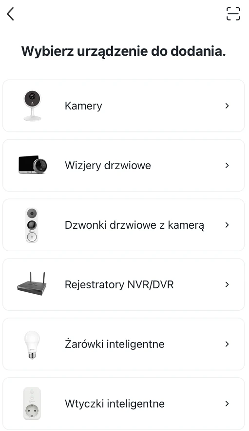 Aplicação Ezviz TY2