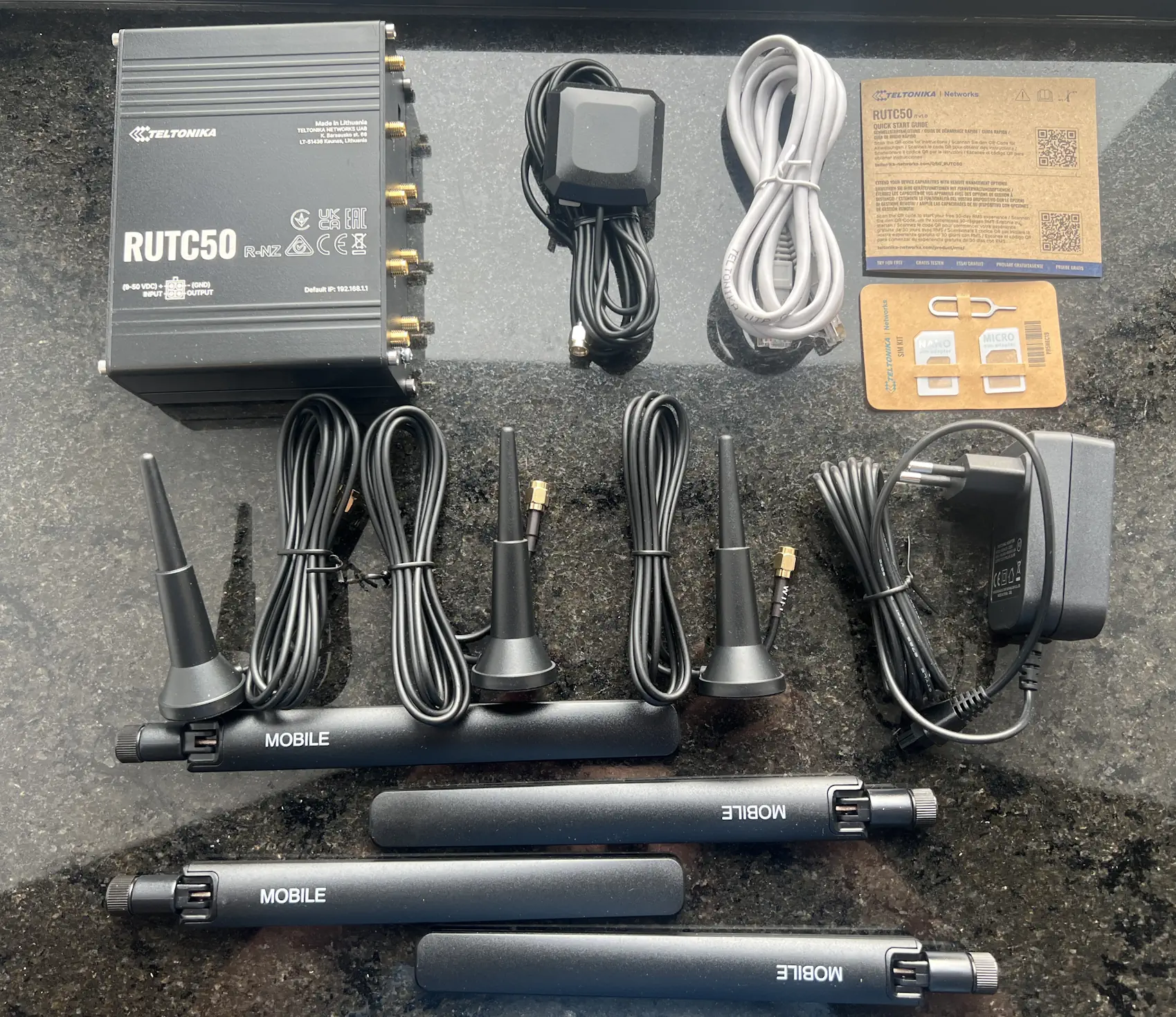 Zestaw Teltonika RUTC50