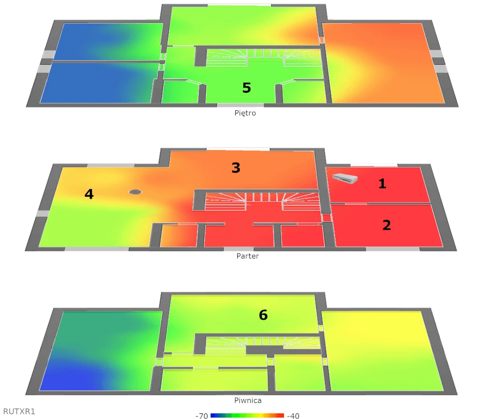 HeatMap Teltonika RUTXR1