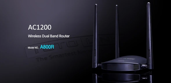 Totolink A800R router - Teste de desempenho de roteador de orçamento