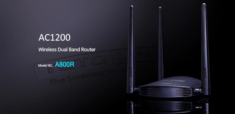 Totolink A800R router - Teste de desempenho de roteador de orçamento