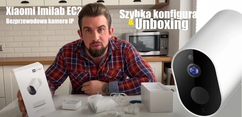 Câmara IP sem fios Xiaomi Imilab EC2 | Configuração rápida