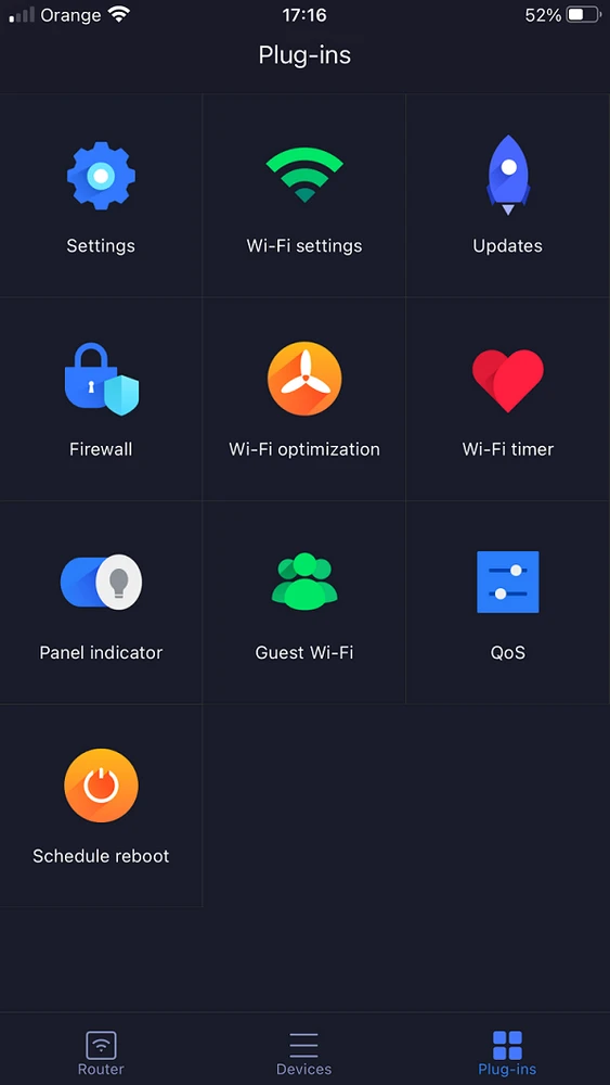 Aplicação móvel Xiaomi MI Alot AC2350