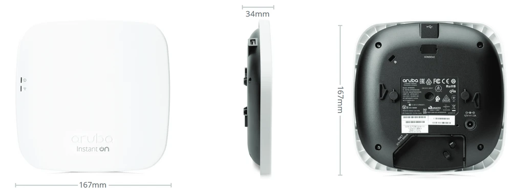 Aruba Instantânea Nas dimensões da AP12