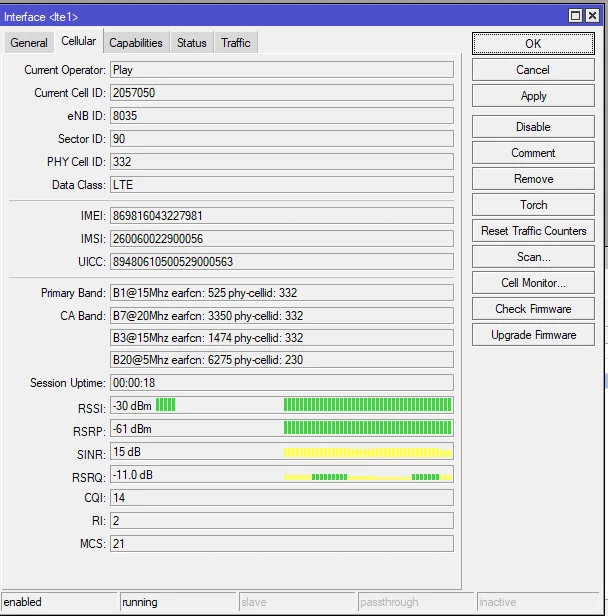 Play WinBox MikroTik ATL LTE18 kit