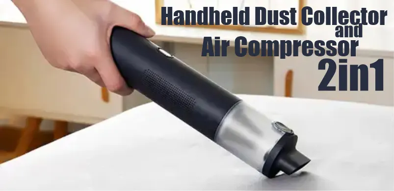 ¿Extractor de polvo y compresor de aire en uno? Presentamos una innovadora aspiradora 2 en 1 de Extralink