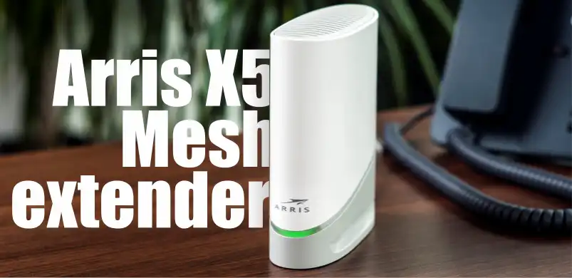 Extensor de malha Arris X5 - WiFi 6 em sua casa!