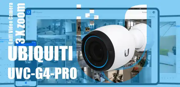 Cámara Ubiquiti UVC G4 Pro - presentación y configuración