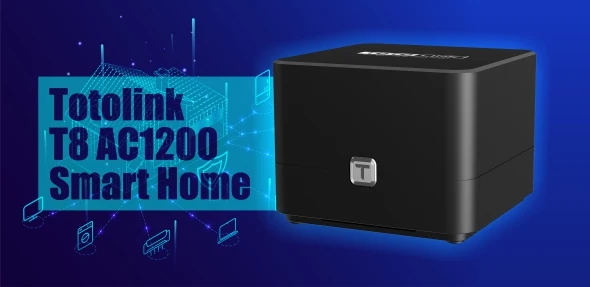Visão Geral Totolink T8 - Roteador Wi-Fi
