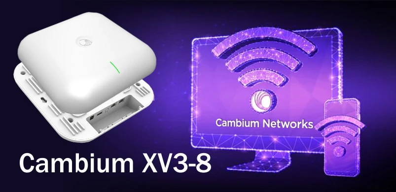 Cambium XV3-8 - um forte sucesso WiFi6!