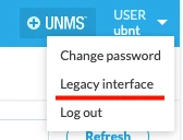 Interface Legado WebUI