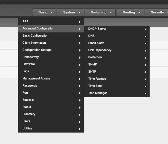 Características e funções da interface herdada