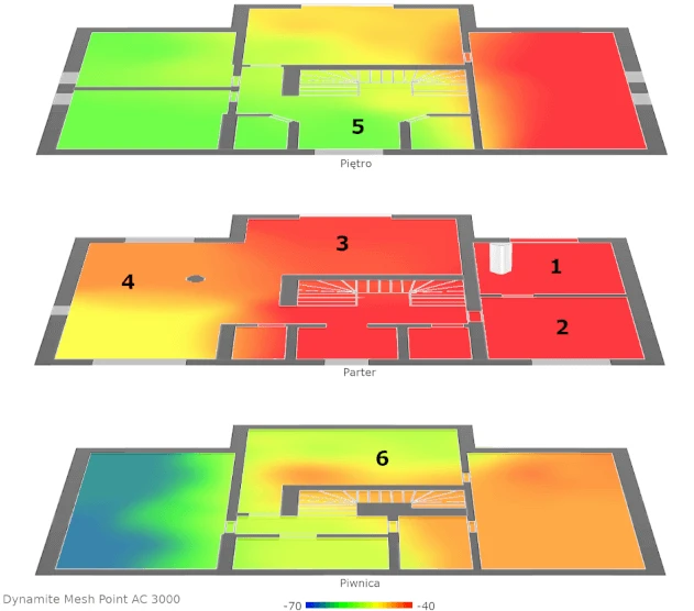Mapa do Calor Dinamite Extralink C31